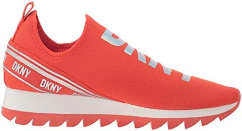 DKNY Women's Comfortable Chic Shoe Abbi Sneaker, Tango, 7.5 | Image 5