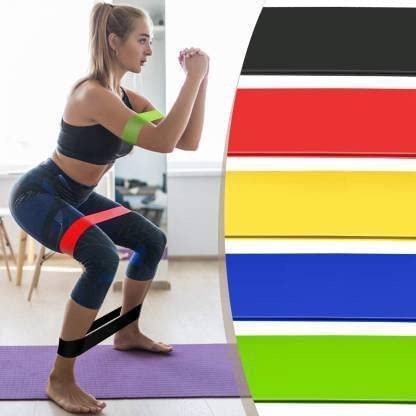 Alchemy Resistance Loop Bands, Resistance Exercise Bands for Home Fitness, Stretching, Strength Training, Workout, Pilates Set-3