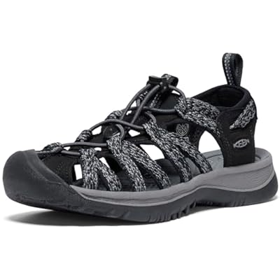 KEEN Whisper Sandalia Mujer Acero Negro Gris 35 EU