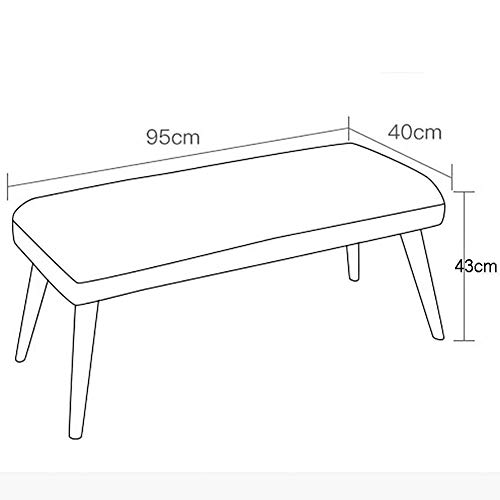 Tabouret rembourré rectangulaire pour corriger la posture au salon - 2