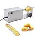 Zz Pro Potato Slicer Food Grade Stainless Steel 10W Electric Potato Tornado Slicer Automatic Cutter Machine Spiral Potato Cutter Twister Spiral Zucchini (Automatic)