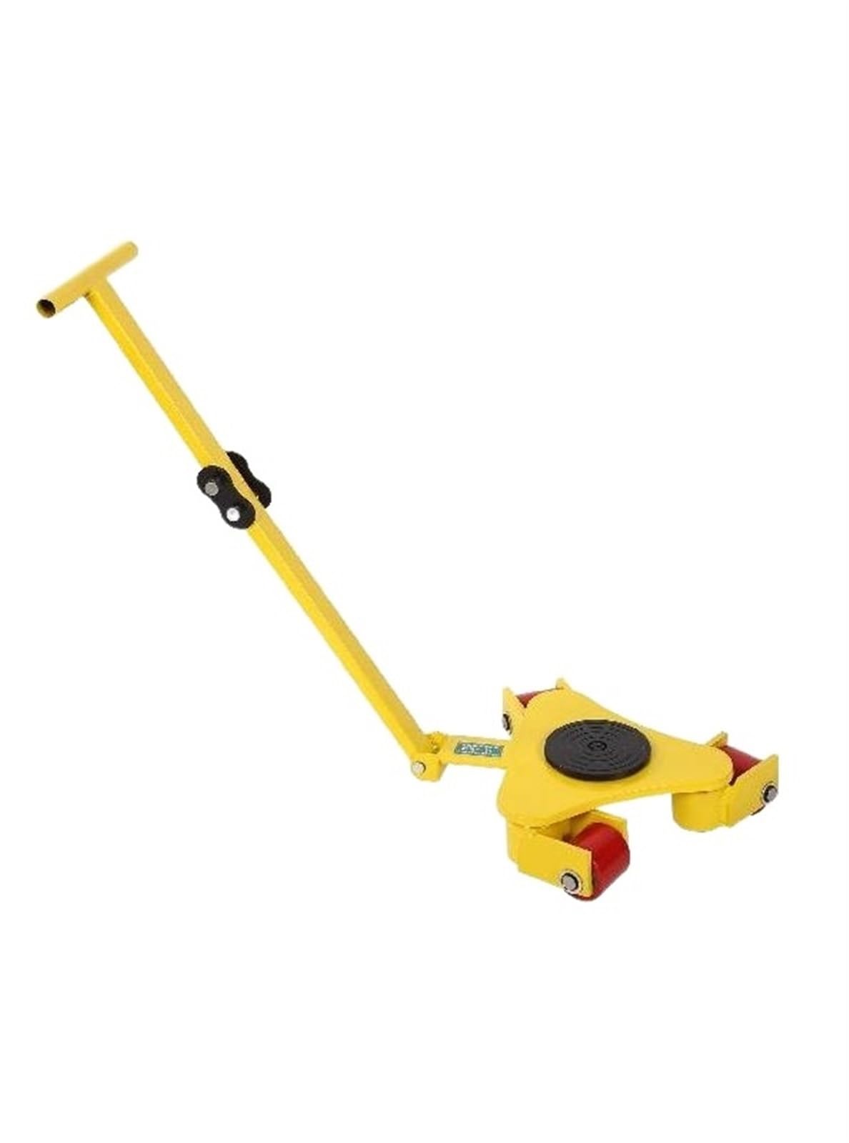 Industrial Machinery Mover Trolley 6600Lbs Mover Skates with 3 Swivel Rollers 360 Degree Rotation for Transporting Cargo