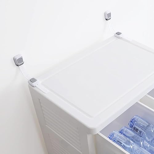 Miniatura 5 de YEYA Kit de correas adhesivas para anclajes de pared para muebles sin taladrar