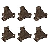 Tikea 6Pcs 4-joint Connectors of Hexagon Plant Stand For DIY