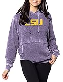 chicka-d Women's Standard Burnout Everybody Hoodie, Grape, X-Large