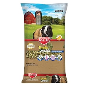 Kaytee Timothy Complete Pet Guinea Pig Food, 9.5 Pound