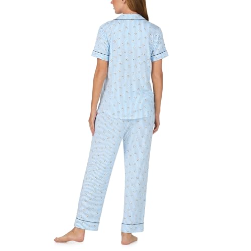 Image of kate spade new york Women's Kate Spade New York Women's Cropped Pant Pj Set