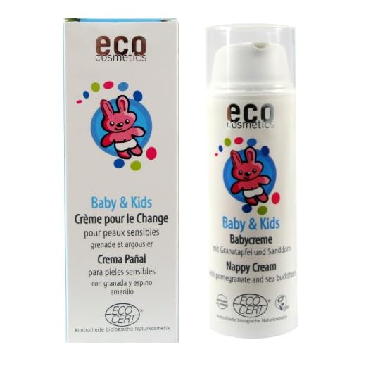 Eco Cosmetics Baby ansiktskräm, granatäpple havtorn