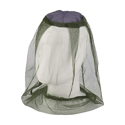 Maille de Filet de tête de Moustique,Bouclier de Filet de Visage d'insecte,écran de Mouche pour la pêche randonnée Protection de Sport de Plein air Anti Insecte,Abeille,moucherons Cover