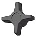 Innovative Components Four Prong Knob, Blind, 1/4-20, 2 1/2 in