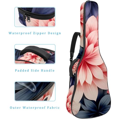 JRHEJTFZ Housse pour guitare acoustique de 1,9 cm d’épaisseur – Imperméable – Durable et élégant – Motif pétales de fleurs – Aquarelle, Multicolore 5., 42.9×16.9×4.7 in, Motif imprimé tendance - Les Beatles, Paul McCartney, John Lennon, RIngo Starr, George Harrison JRHEJTFZ Housse pour guitare acoustique de 1,9 cm d'épaisseur - Imperméable - Durable et élégant - Motif pétales de fleurs - Aquarelle, Multicolore 5., 42.9x16.9x4.7 in, Motif imprimé tendance – Image 5