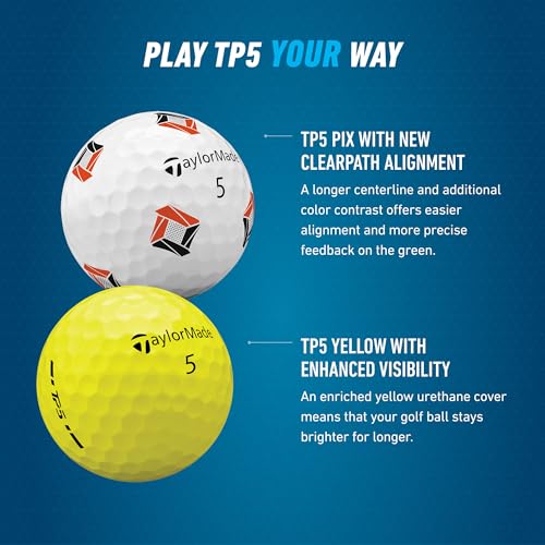 TaylorMade TP5 Stripe Golf Balls