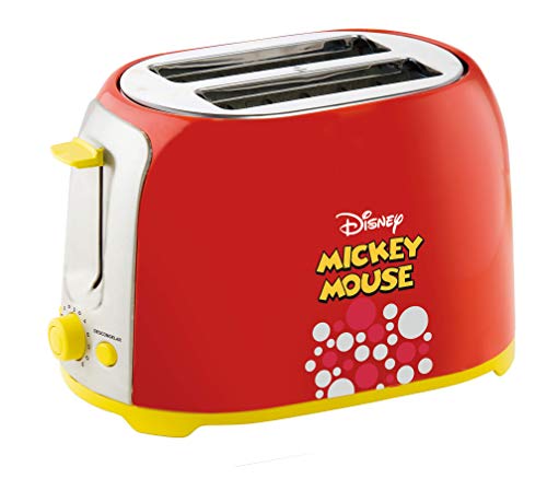 Torradeira Mallory Mickey Mouse Mallory 220v Vermelho/Amarelo