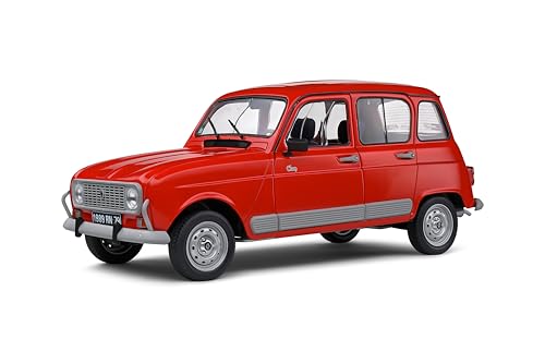 Pressofuso SOLIDO Auto in miniatura 1:12 Renault R4 GTL Rosso, Collezionisti, Bambini maggiori, Ragazzi (Young Males), Bambini e Adulti