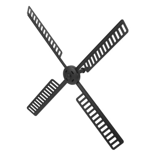 Kisangel Outdoor Solar Windmill Lighthouse Accessories Plastic Windmill Parts Garden
