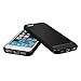LUVVITT [Sleek Armor Slim Shock Absorbing Flexible Back Cover TPU Rubber Case Designed for Apple iPhone SE Special Edition (Not Compatible with iPhone SE 2020) - Black
