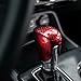 CKE Compatible with Honda Civic 2022 2023 2024 2025 2026 for CRV HRV 2023 2024 2025 2026 for Accord 2018-2024 2025 2026 Accessories Car Center Console Gear Shift Knob Cover Trim Cap -Red Carbon