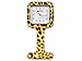 GiMa ns885leopard Uhr für Krankenschwestern, quadratisch, Muster Leopard