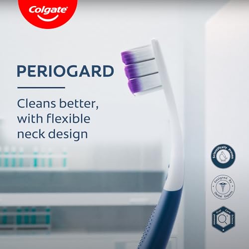 Image of Colgate Periogard Gum Expert Toothbrush - Ultra Soft Manual Toothbrush For Adult (Pack of Two), Multicolor