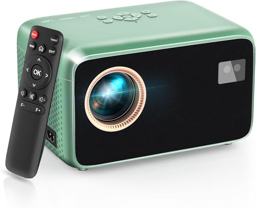 【Auto Focus】4K Projector with WiFi and Bluetooth, TMY Portable Projector with Zoom Function,...