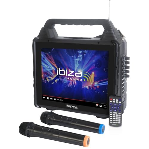 Ibiza - Enceinte Karaoke sans Fil Nomade avec écran KARAVISION