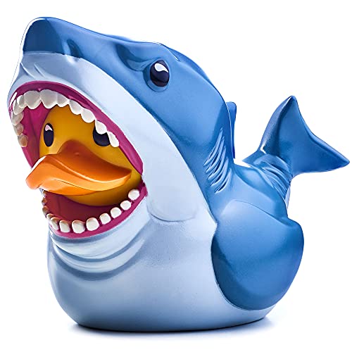 TUBBZ Pudełkowana edycja Bruce kolekcjonerska winylowa gumowa figurka kaczki - oficjalny produkt Jaws - TV, filmy i gry wideo