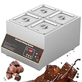 Macchina per temperare il cioccolato, scaldavivande con coperchio e controllo digitale, funzione anti-coking