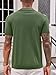 Runcati Mens Knit Polo Shirts Vintage Casual Short Sleeve Shirt Golf Button Down Old Money Sweater Green
