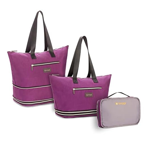 biaggi Zipsak Expand: The Ultimate Convertible Handbag - Goes from Purse to Travel Tote in a Snap!