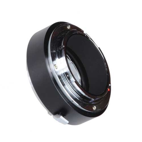 Image of Fotodiox Pro Lens Mount Adapter, Visoflex M Lens to Nikon F-Mount Camera Such as D7200, D5000, D3000, D300S & D90 DX