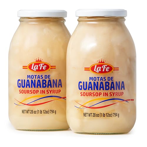 La Fe Conserva Nance in Syrup - Nance Fruitas, Latin American Tropical Fruit, Preserved Exotic Yellow Cherry, Super Fruit Rich in Fiber, Vitamin A & C, Calcium & Iron, 32oz – 2 Pack