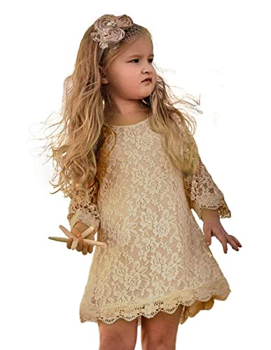 10 Best Baby High Waist Dresses for Stylish Tiny Tots 8 Cutiego Flower Girl Dress for Toddlers