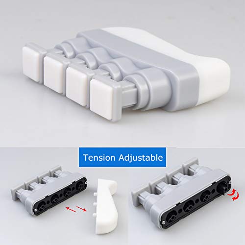 Guitto Hand Exerciser Finger Grip Strengthener Trainer Adjustable Resistance Hand Strength Grips Exerciser Workout Kit for Guitar,Piano,Trigger Finger Training, Arthritis Therapy GFE-01 - Thumbnail 3