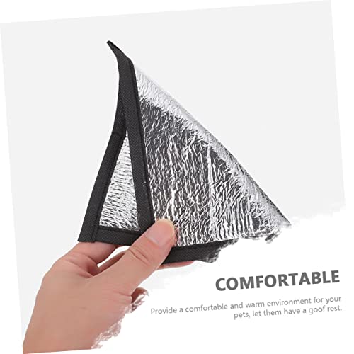 SUPVOX 4pcs Calefactor para Reptiles Reflectivo Mat miniatura 2