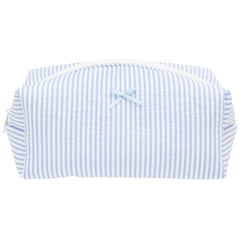 PAZIMIIK Cozy Makeup Bag Travel Cosmetic Bag for Women Soft Toiletry Bag Aesthetic Makeup Organizer...