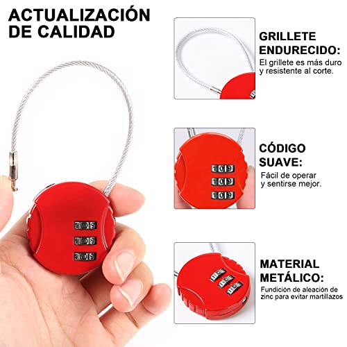 Seguridad, Outdoors candados mano Marca EZUOGO (2)
