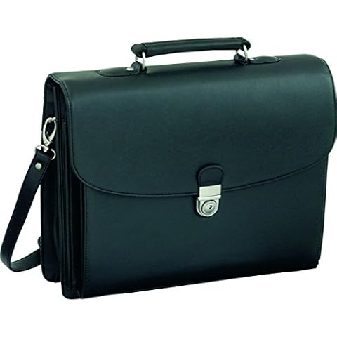 Alassio Forte Briefcase with Shoulder Strap Cover