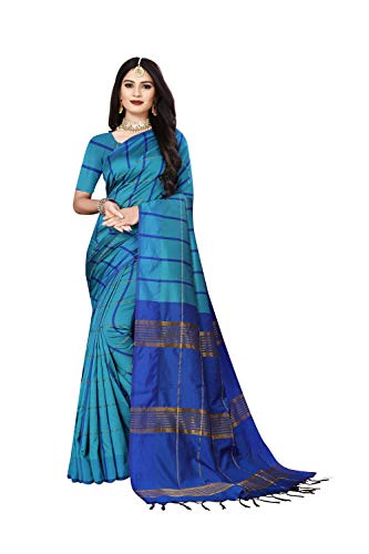 Image of OM SAI LATEST CREATION Soft Cotton & Silk Saree For Women Banarasi Saree Under 399 2021 Beautiful For Women saree