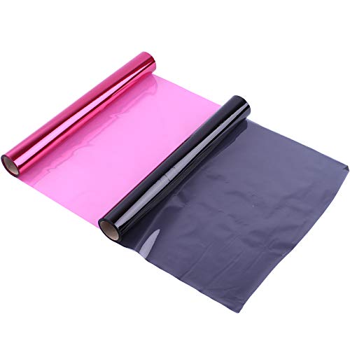 Easter Pink Cellophane Wrap Roll, Translucent Pink Cellophane Wrapping Paper, 16 Inch Width X 100 Ft Long Colored Cellophane Rolls For Gift Baskets, Diy Arts Crafts Decoration And More #TOP5