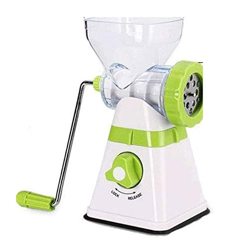 Manuelle Fleischwolf Multifunktions-Gemüsehackmaschine, mit Hochleistungs-Saugbasis, Machen Suasage, Hamburger, Babynahrung