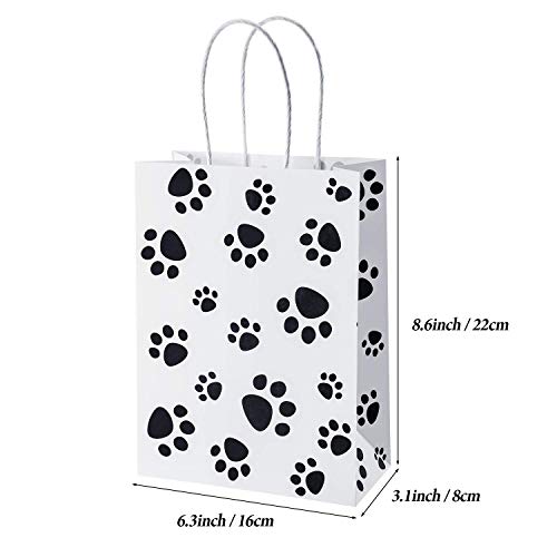 paw print treat bags
