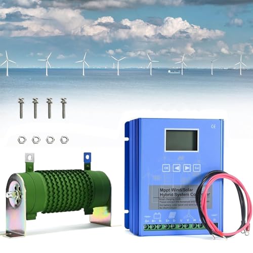 ZEEKYFOR 10000W-20000W MPPT Solar Charge Controller 12V 24V 48V, Wind Solar Hybrid Charge Controller...