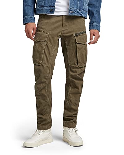 G-STAR RAW Herren Rovic Zip 3D Regular Tapered Hose, Grün (Shadow Olive D02190-C893-B230), 27W / 30L – Ansicht 1