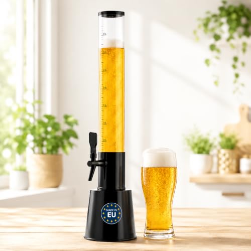 HLKauf Biersäule 3L Trinksäule Party Bier Zapfsäule...