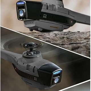 Drone da ricognizione C128 con telecamera 1080P - Elicottero telecomandato di livello militare for ricognizione aerea, 2.4G 4CH, giroscopio a 6 assi, ideale for adulti e principianti (include 3 batter