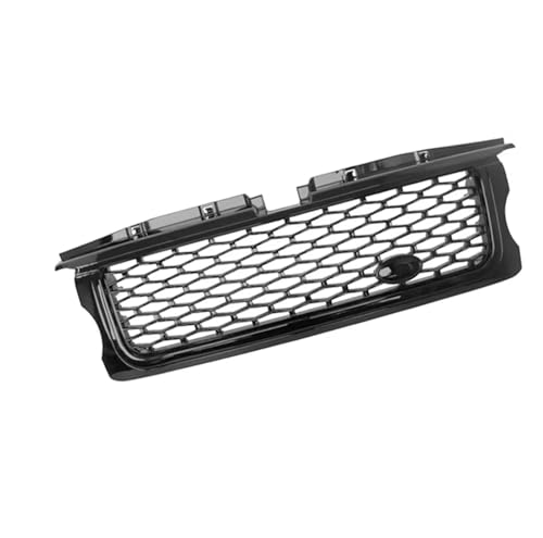 Calandre Avant Grille Supérieure en Maille pour Land Rover Range Rover Sport L320 Noir