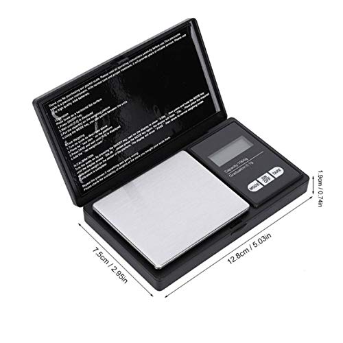 Báscula digital Pocket 1000g x 0.1g para joyería miniatura 3