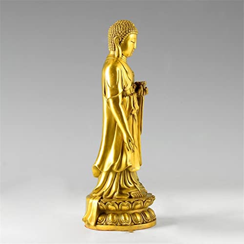 Statue de Bouddha zen pour idée cadeau ornement de maison