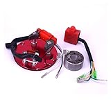 Descrizione del prodotto ZEYADA Racing tator Magneto Racing Rotore Interno CDI Kit Rosso Per 110 125 140cc Lifan YX Pit Dirt Bike NUOVO