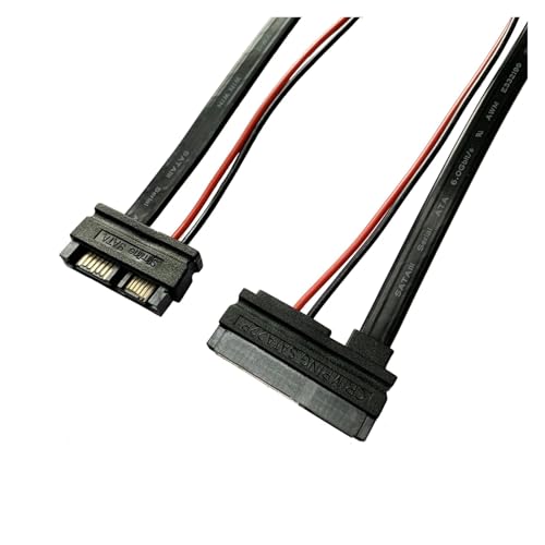 Cable adaptador SATA 6 pulgadas Slimline 13 pines macho a 22 pines hembra